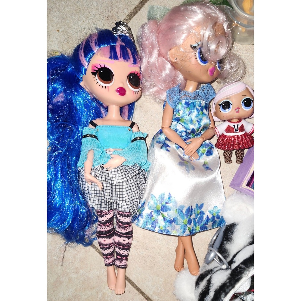 LOL Surprise OMG Doll Lot with Accessories Clothes Furniture and Mini Dolls